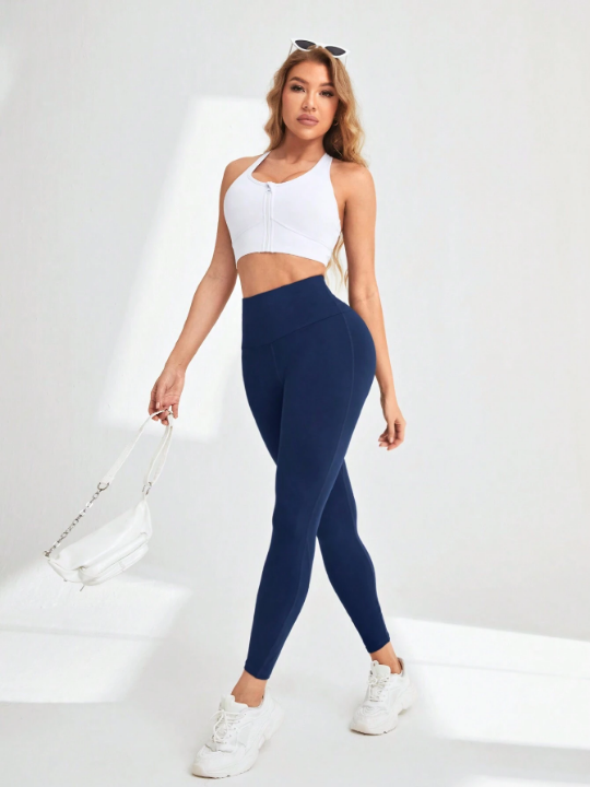 Yoga Basic Basic 3d Cut Running Yoga Leggings