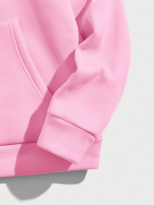 Manfinity Hypemode Men's Knitted Cartoon Bear Print Sweatshirt