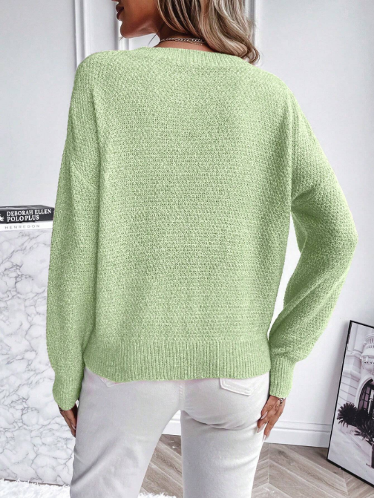 LUNE Lazy Women's Drop Shoulder Sweater