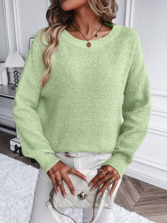 LUNE Lazy Women's Drop Shoulder Sweater