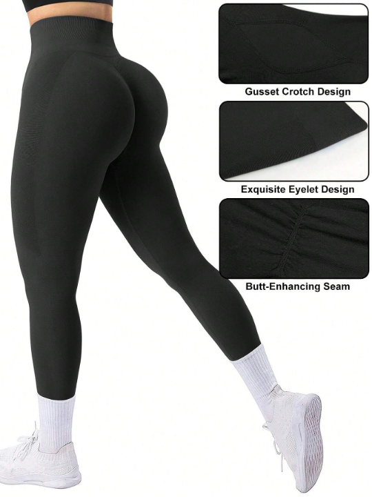 Sport Seamluxe Seamless High Elasticity Sports Leggings