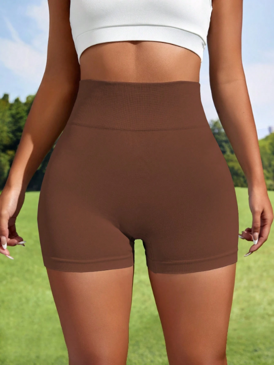 Yoga Basic Seamless Booty Scrunch Athletic Shorts