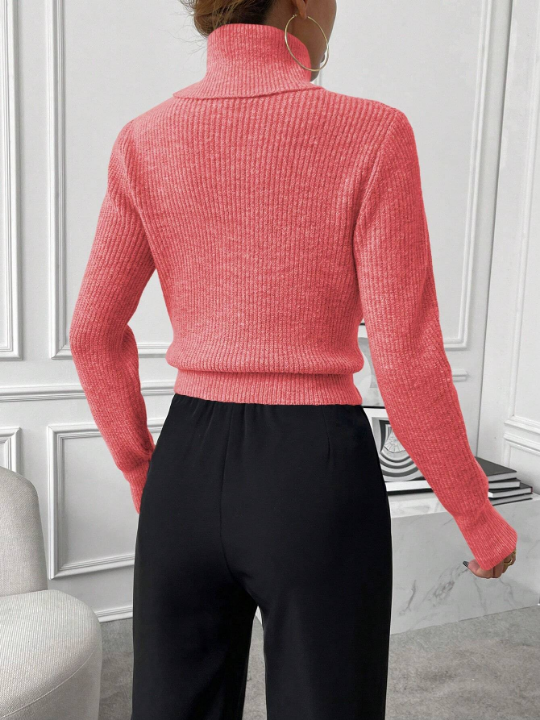 Priv Roll Neck Long Sleeve Sweater