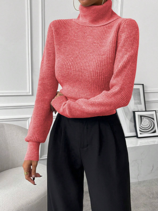 Priv Roll Neck Long Sleeve Sweater