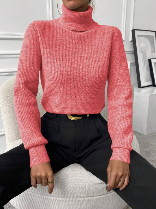 Priv Roll Neck Long Sleeve Sweater