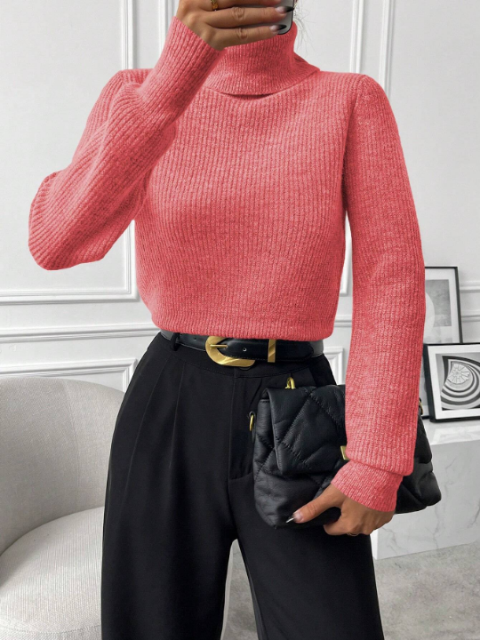 Priv Roll Neck Long Sleeve Sweater