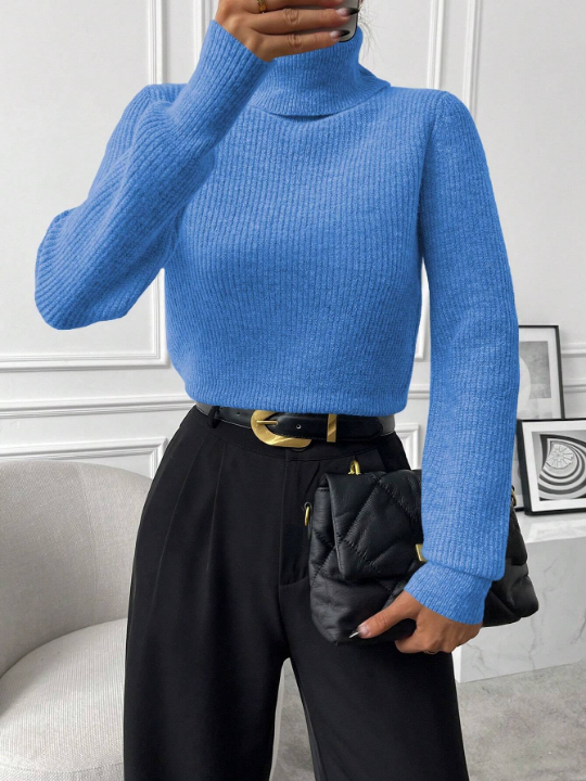 Priv Turtleneck Long Sleeve Sweater