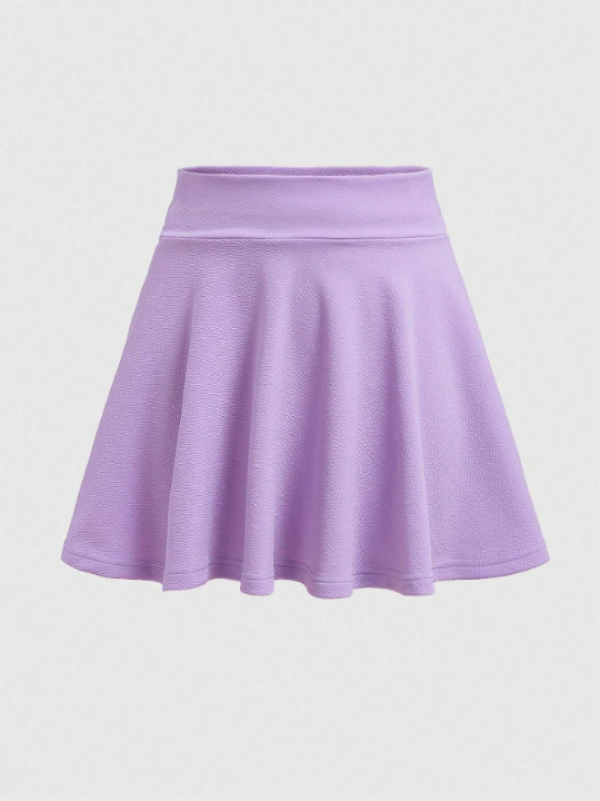 ROMWE Ladies' Plain A-Line Mini Skirt