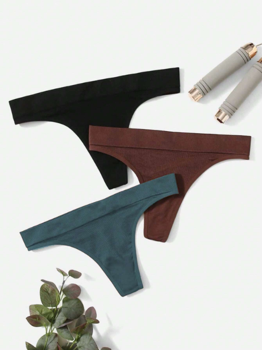 Solid Color Sports Underwear