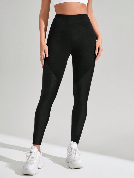 Sporty Compression Leggings With Butt Lift