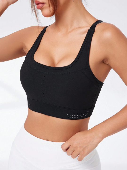 2 In 1 Yoga Sports Bra With Beautiful Back Design