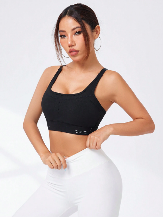 2 In 1 Yoga Sports Bra With Beautiful Back Design