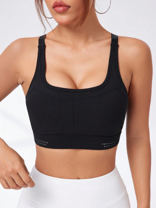 2 In 1 Yoga Sports Bra With Beautiful Back Design