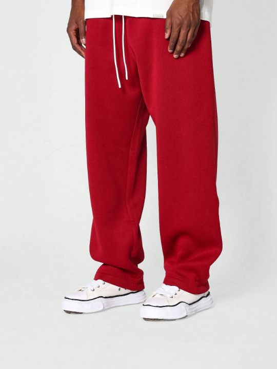 SUMWON Straight Fit Essential Drop Crotch Jogger