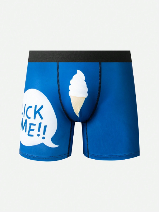 Men's Ice Cream Printed Boxer Briefs