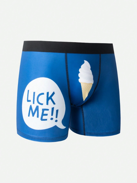 Men's Ice Cream Printed Boxer Briefs