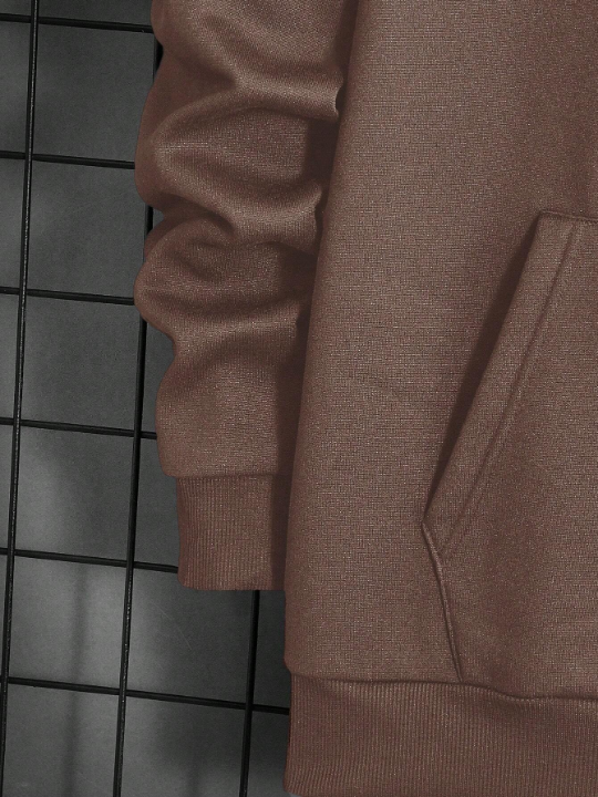 Manfinity Homme Men's Letter Printed Hoodie Sweatshirt