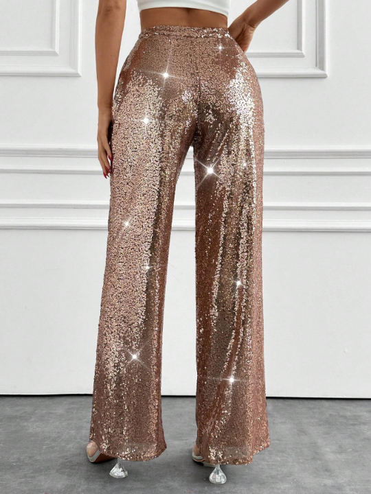 Women's Sparkle Straight Leg Pants