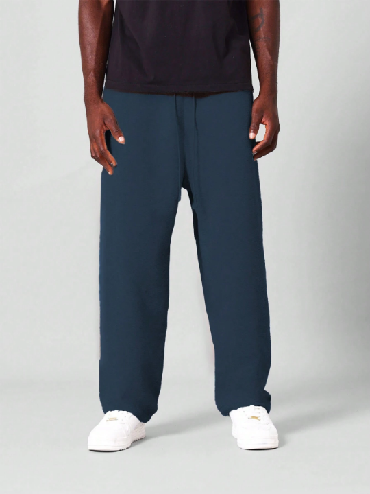 SUMWON Straight Fit Essential Drop Crotch Jogger