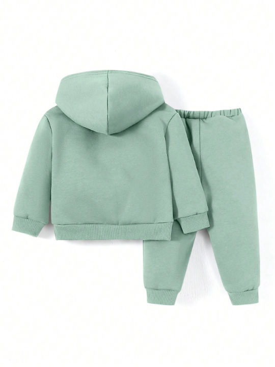 Cozy Cub Unisex Baby Hoodie And Jogger Pants Set