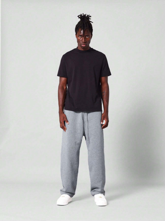 SUMWON Straight Fit Essential Drop Crotch Jogger