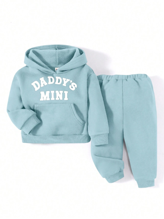 Cozy Cub Unisex Baby Hooded Sweatshirt And Jogger Pants Set