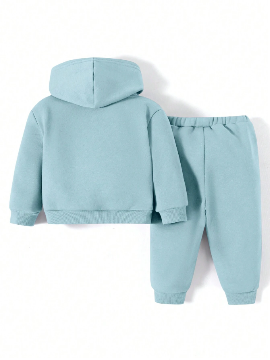 Cozy Cub Unisex Baby Hooded Sweatshirt And Jogger Pants Set