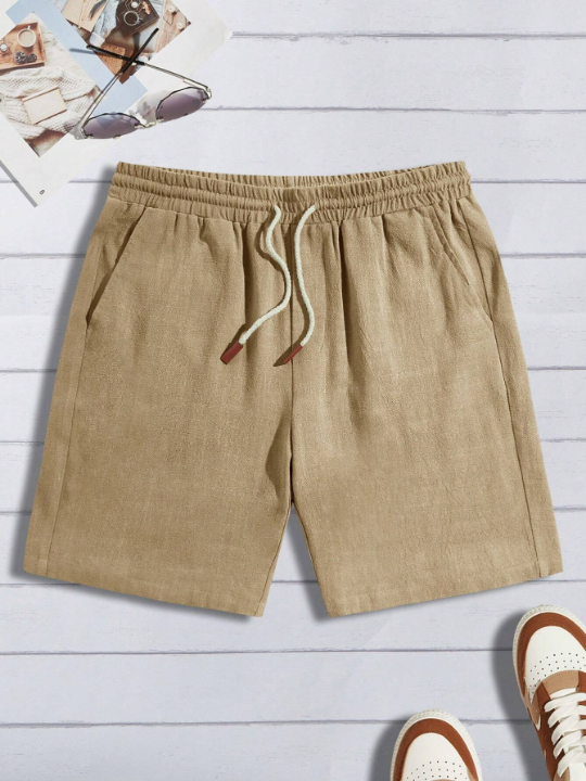 Manfinity Homme Men's Drawstring Woven Shorts