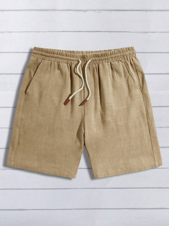 Manfinity Homme Men's Drawstring Woven Shorts