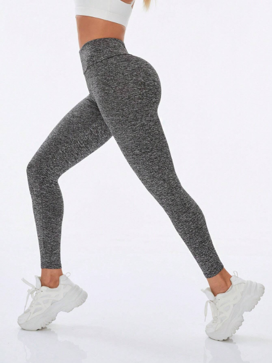 Peach Hip Sports Leggings