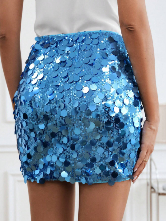 Clasi Women's Sparkly Skirt