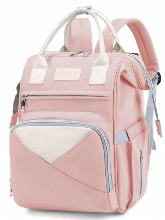 Large Capacity Crossbody Diaper Bag