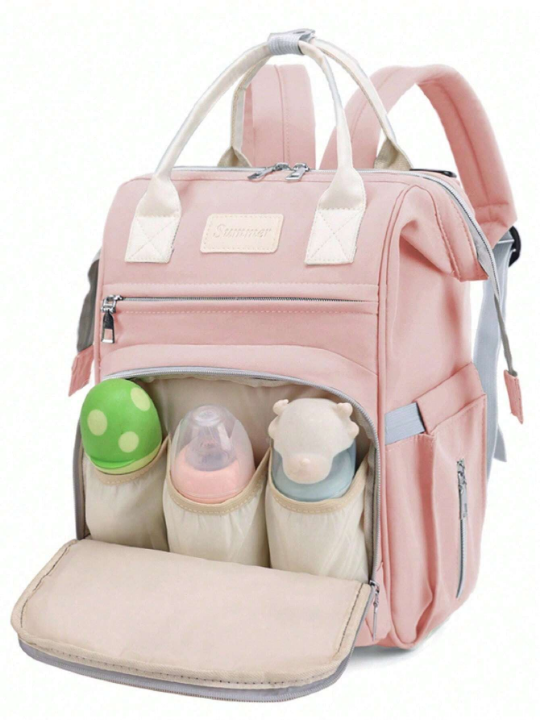 Large Capacity Crossbody Diaper Bag