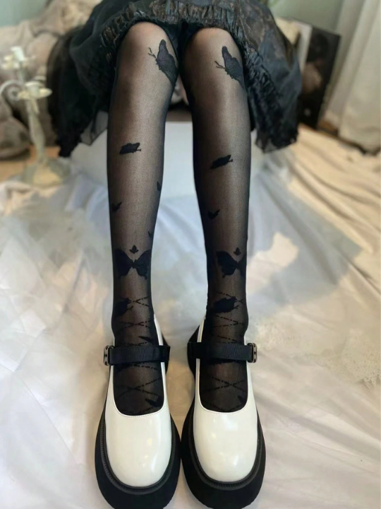 1pair Women's Sexy Colorblock Thigh-High Socks, Over Knee Socks