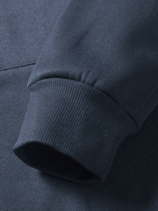 Manfinity EMRG Men's Casual Hoodie With Letter Print