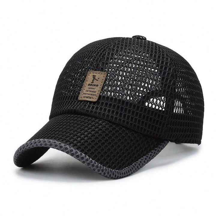 Summer Mesh Baseball Cap Unisex Trucker Hat Outdoor Sports Running Cap, For Men And Women