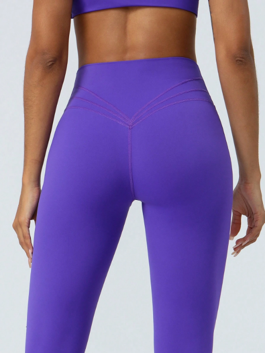 Women's Seamless Yoga Pants Exercise Fitness Push Up Leggings