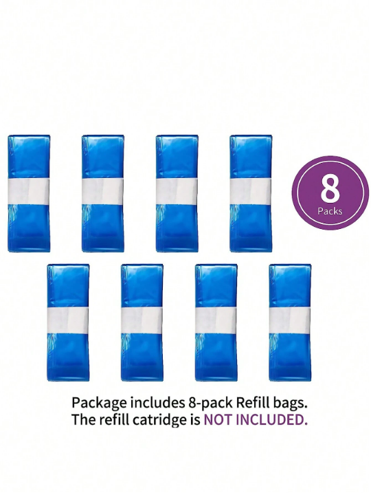 8pcs Baby Diaper Bag Refill For Diaper Pails