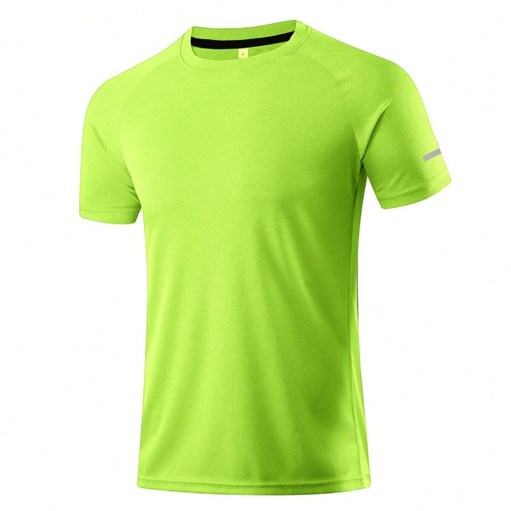 Men's Leisure Fitness Outdoor Quick-Drying Short Sleeve T-Shirt And Shorts Sports Set