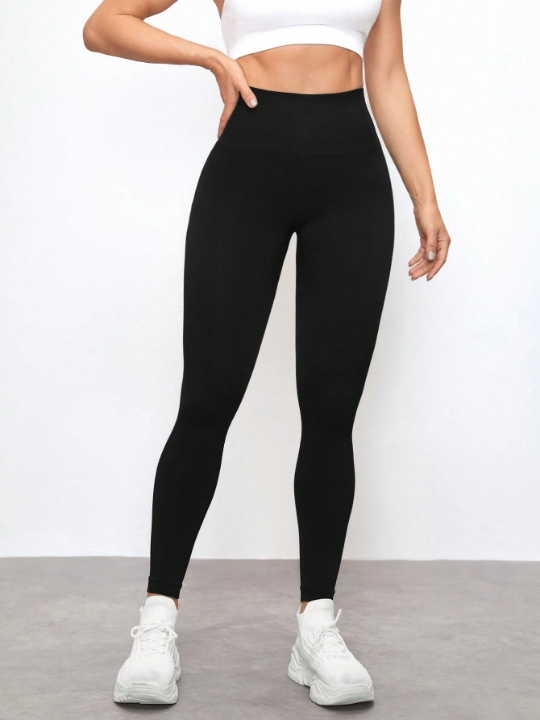 Yoga Basic Seamless High Waist Sports Leggings