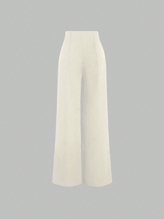 MOD Women's Buttoned Straight Trousers