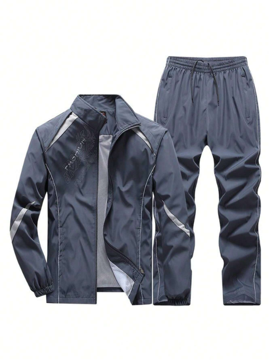 Men's Sports Suit For Running, Fitness, Cycling, Morning Jogging Training