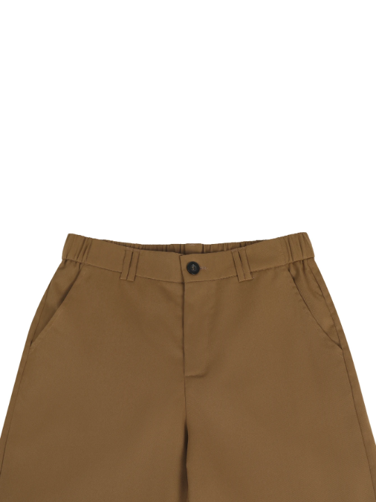 Manfinity Homme Men's Solid Color Pocket Shorts