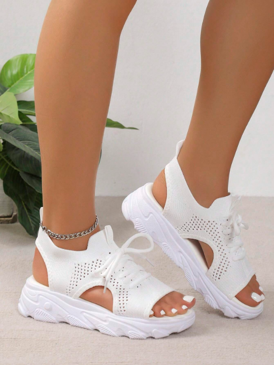 Ladies' Hollow Out Mesh Casual Sports Sandals