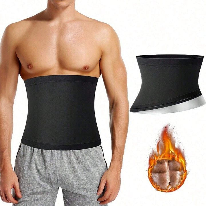 Men's Sauna Sweat Waist Trainer Trimmer Body Shaper Sweat Vest