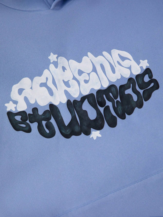 Manfinity EMRG Men's Casual Hoodie With Kangaroo Pocket And Letter Print