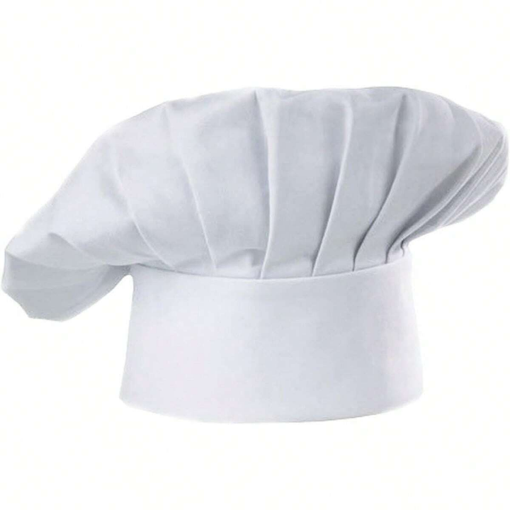 Chef Hat Adult Adjustable Elastic Baker Kitchen Cooking Chef Cap, Adult Premium Adjustable Elastic Baker Kitchen Cooking Chef Cap