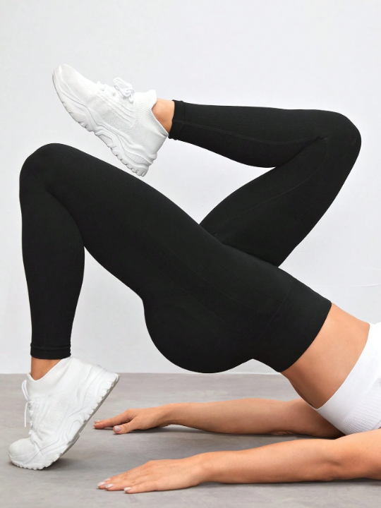 Yoga Basic Seamless High Elasticity Sport Leggings