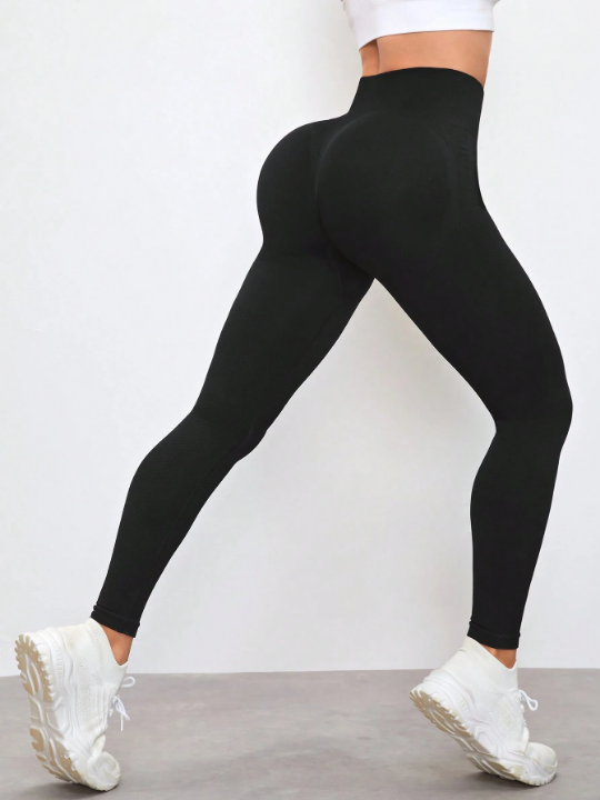 Yoga Basic Seamless High Elasticity Sport Leggings