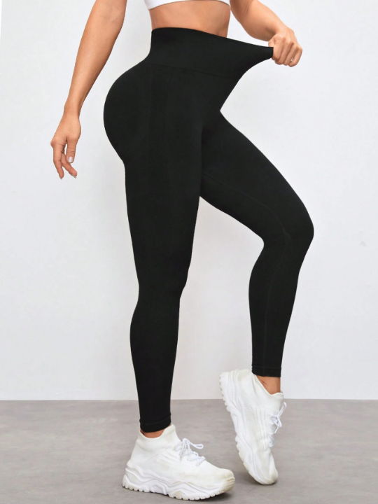 Yoga Basic Seamless High Elasticity Sport Leggings